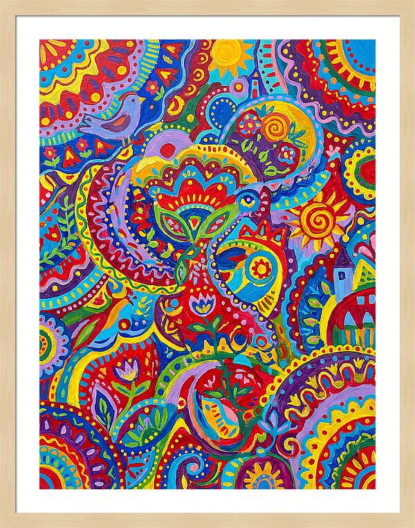 Colorful Folk Patterns