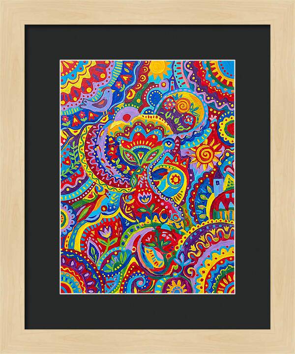 Colorful Folk Patterns