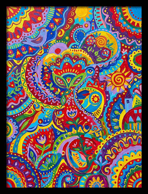 Colorful Folk Patterns