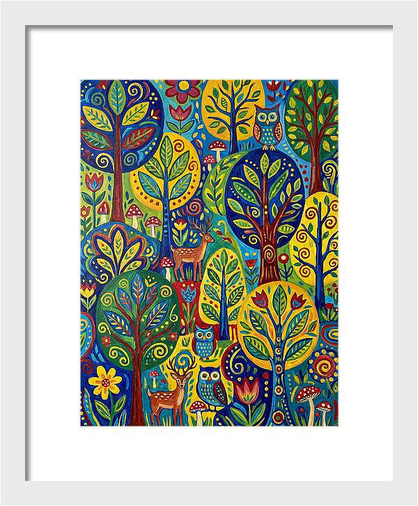 Colorful Forest Fantasy