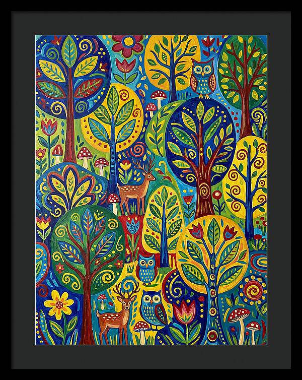 Colorful Forest Fantasy