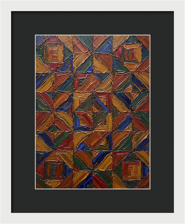 Colorful Geometric Symphony