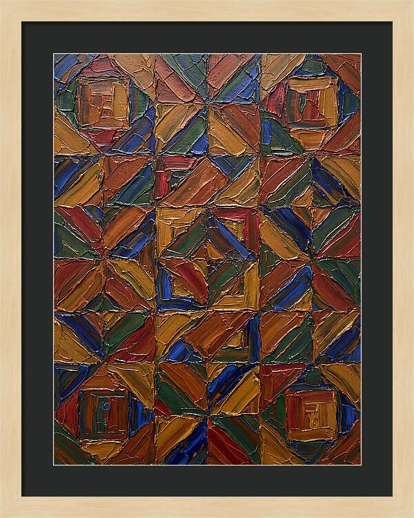 Colorful Geometric Symphony