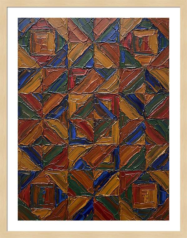 Colorful Geometric Symphony