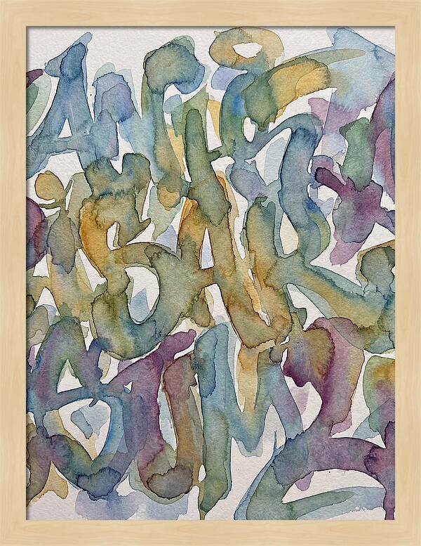 Colorful Graffiti Watercolor