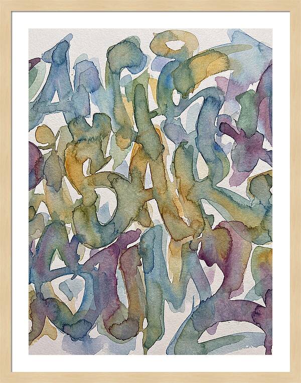 Colorful Graffiti Watercolor