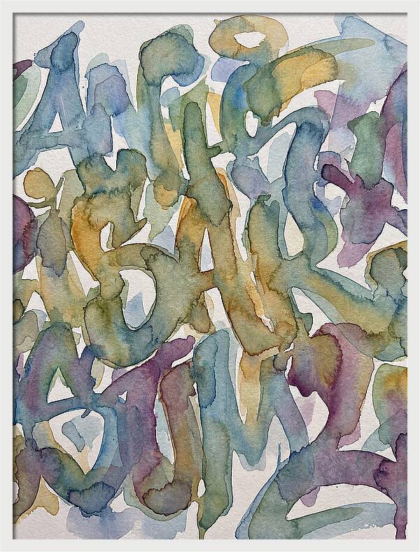 Colorful Graffiti Watercolor