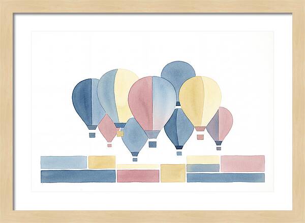 Colorful Hot Air Balloon Rally