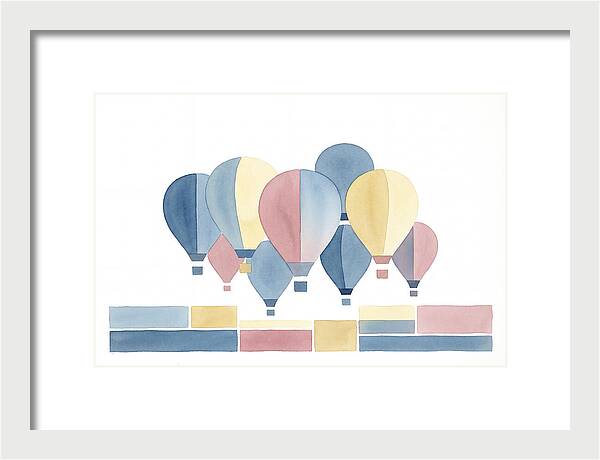 Colorful Hot Air Balloon Rally
