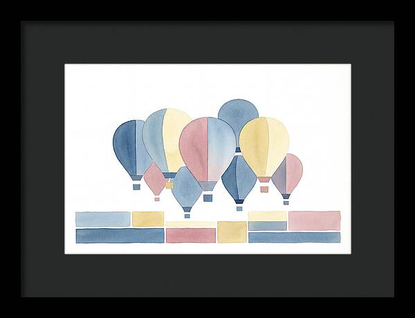 Colorful Hot Air Balloon Rally