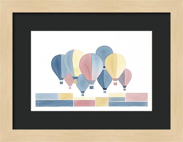 Colorful Hot Air Balloon Rally