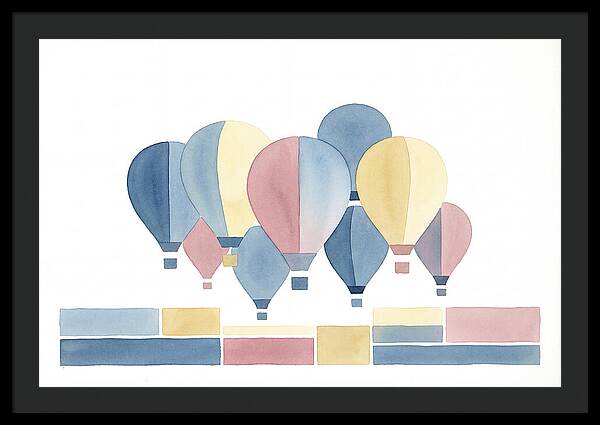 Colorful Hot Air Balloon Rally