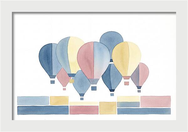 Colorful Hot Air Balloon Rally