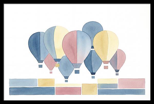 Colorful Hot Air Balloon Rally