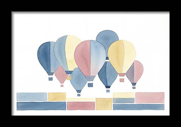 Colorful Hot Air Balloon Rally