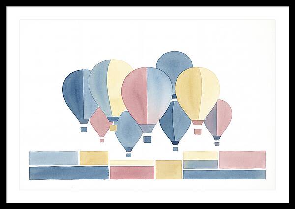 Colorful Hot Air Balloon Rally