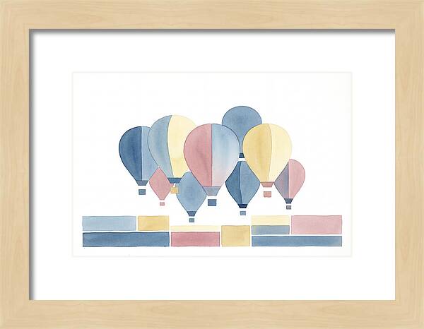 Colorful Hot Air Balloon Rally