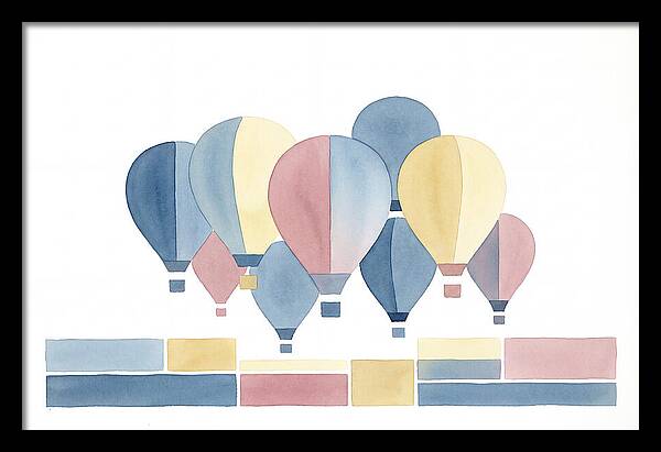 Colorful Hot Air Balloon Rally