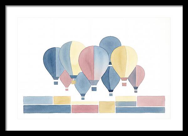 Colorful Hot Air Balloon Rally