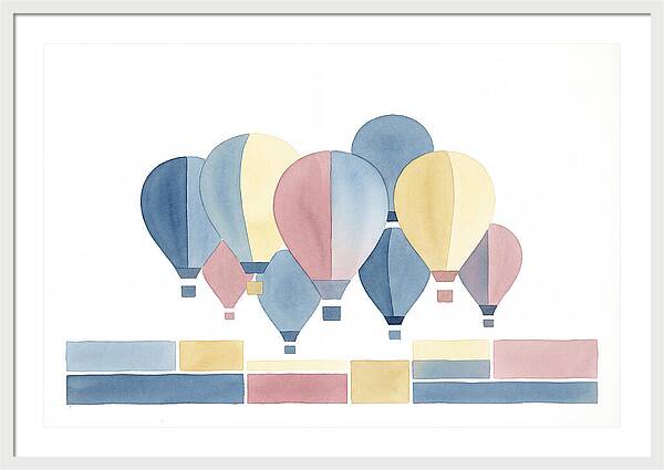 Colorful Hot Air Balloon Rally
