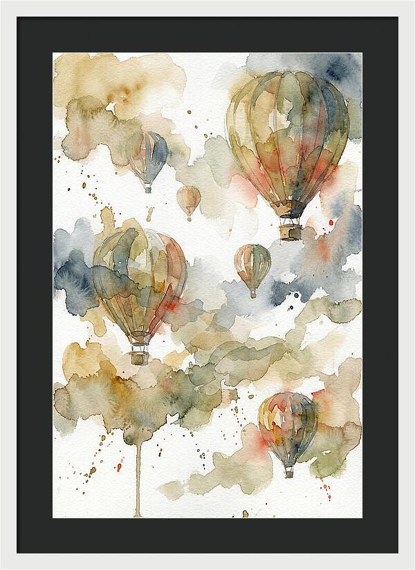 Colorful Hot Air Balloons