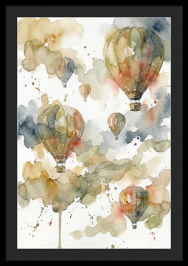 Colorful Hot Air Balloons