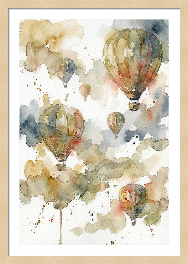 Colorful Hot Air Balloons