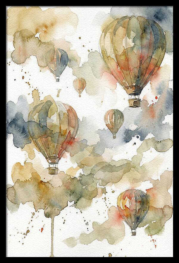 Colorful Hot Air Balloons