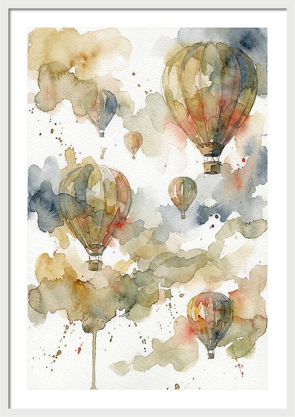 Colorful Hot Air Balloons