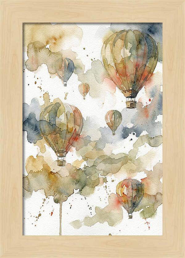 Colorful Hot Air Balloons