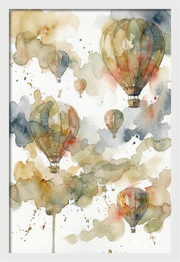 Colorful Hot Air Balloons