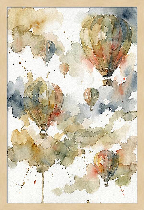 Colorful Hot Air Balloons