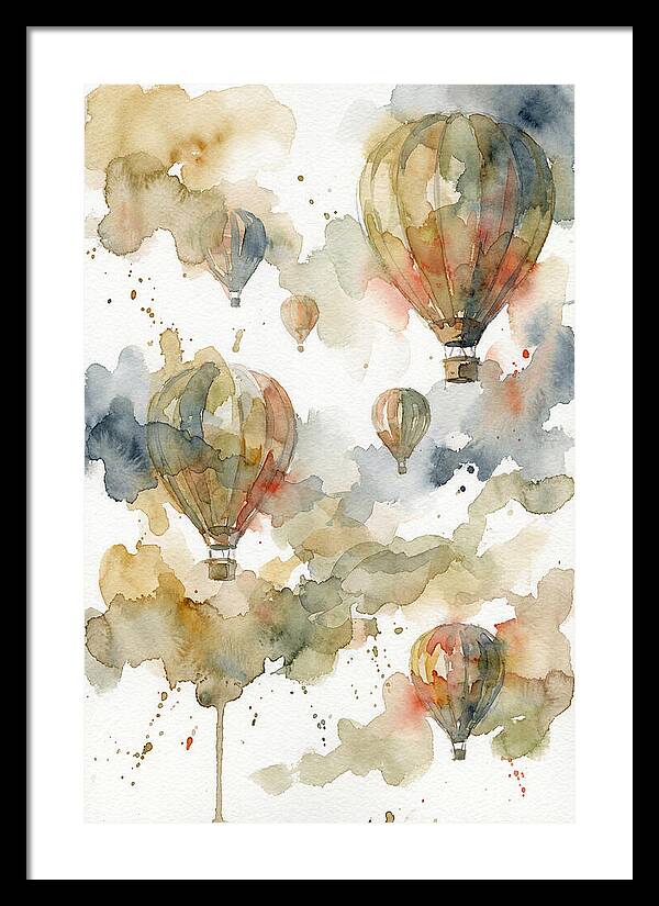 Colorful Hot Air Balloons