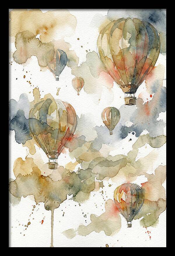 Colorful Hot Air Balloons