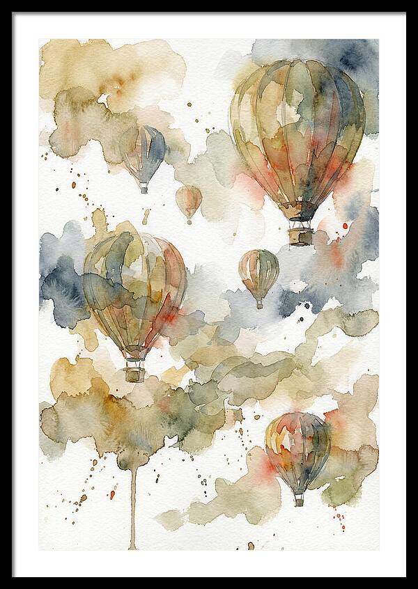 Colorful Hot Air Balloons