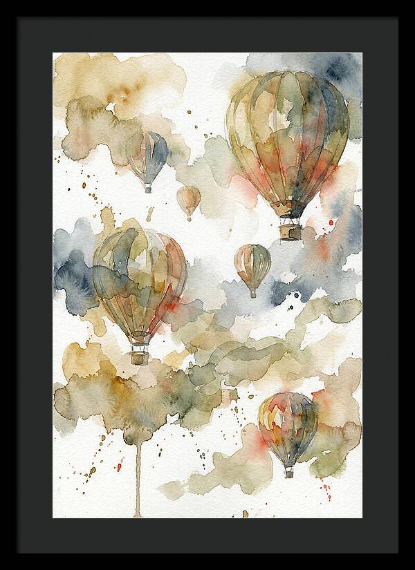 Colorful Hot Air Balloons