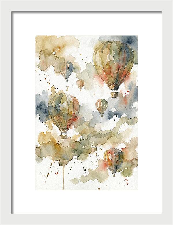 Colorful Hot Air Balloons