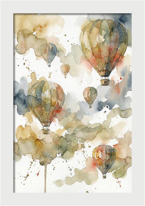 Colorful Hot Air Balloons