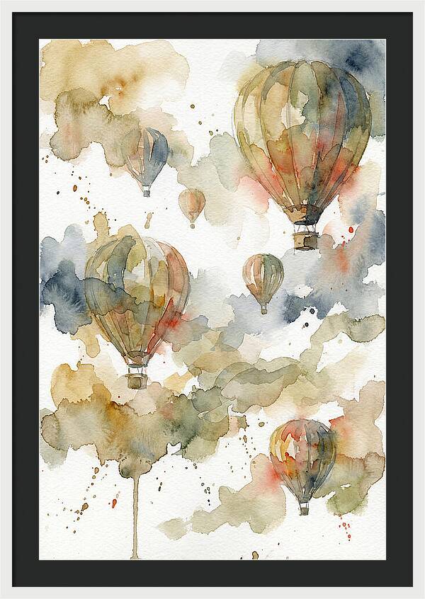 Colorful Hot Air Balloons