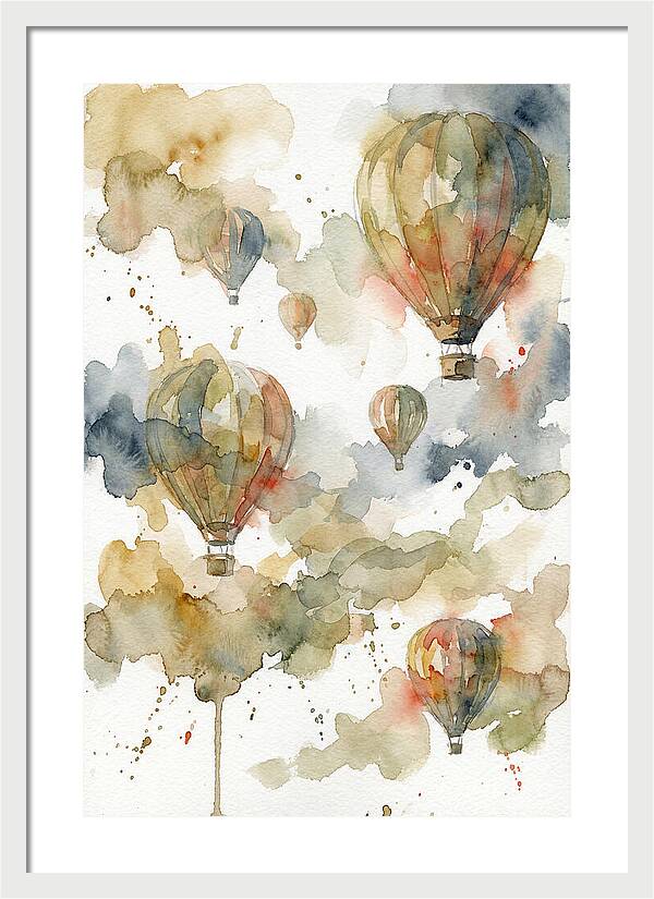 Colorful Hot Air Balloons
