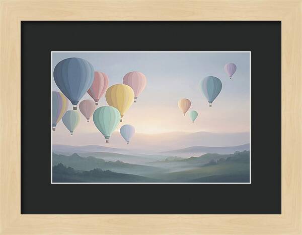 Colorful Hot Air Balloons