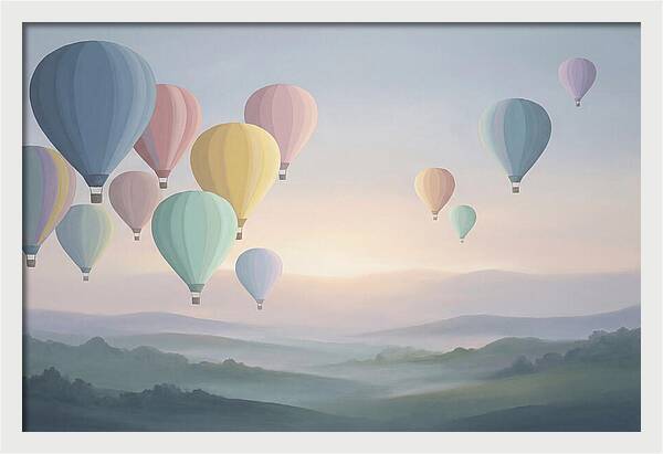 Colorful Hot Air Balloons