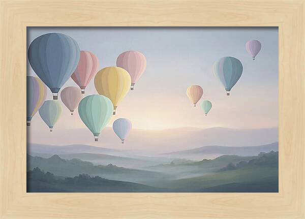 Colorful Hot Air Balloons