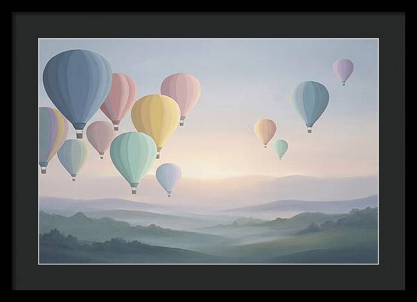 Colorful Hot Air Balloons