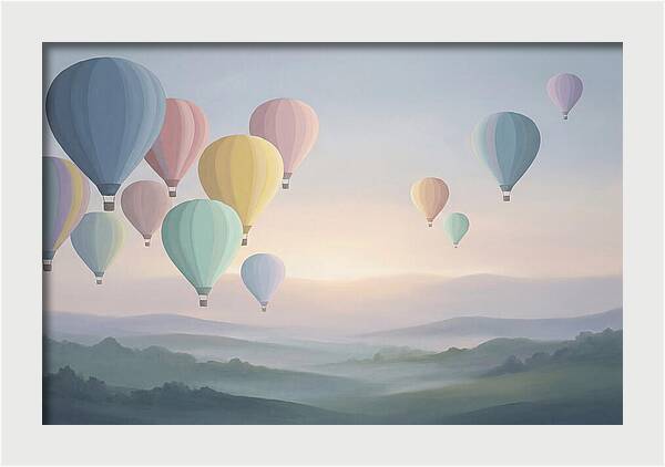 Colorful Hot Air Balloons