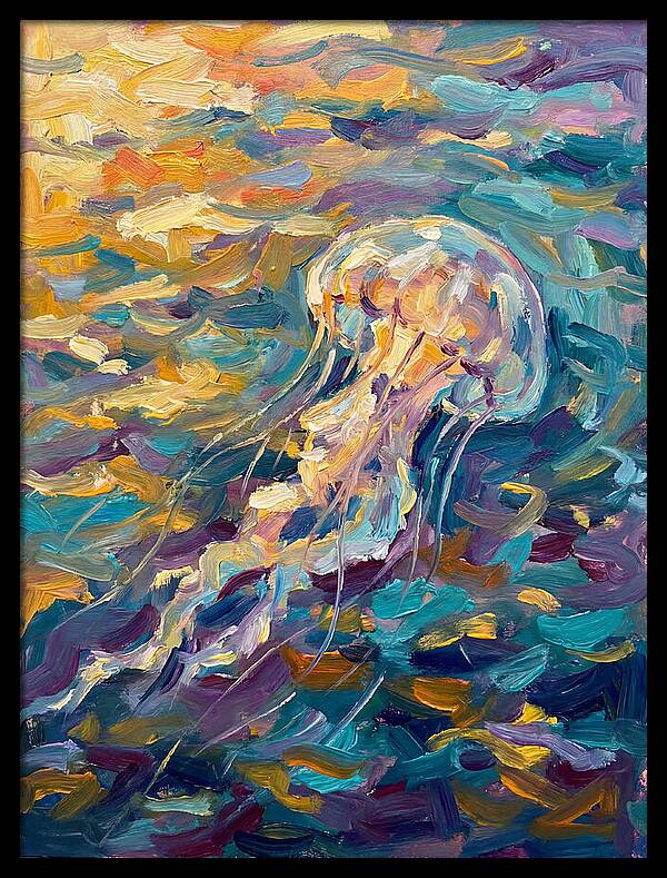Colorful Jellyfish Ballet