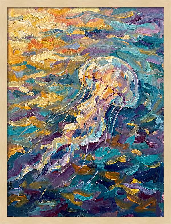 Colorful Jellyfish Ballet