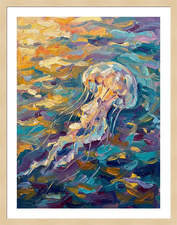 Colorful Jellyfish Ballet