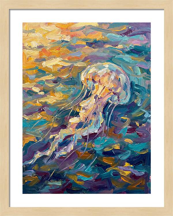Colorful Jellyfish Ballet