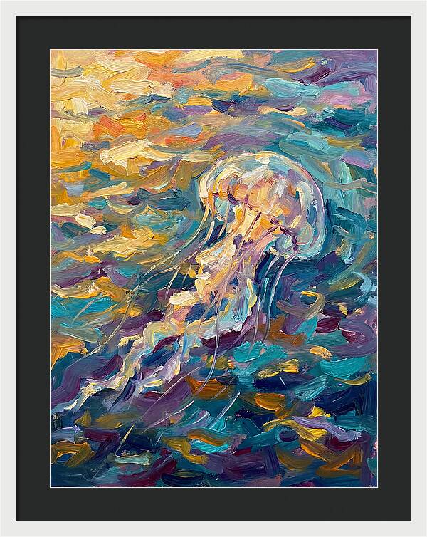 Colorful Jellyfish Ballet